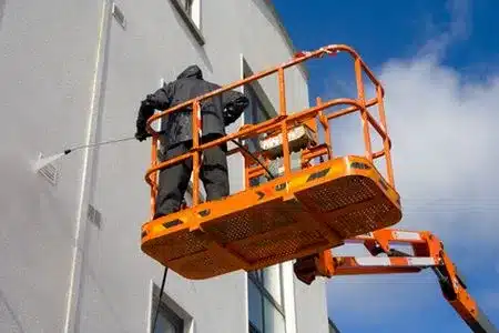 building washing